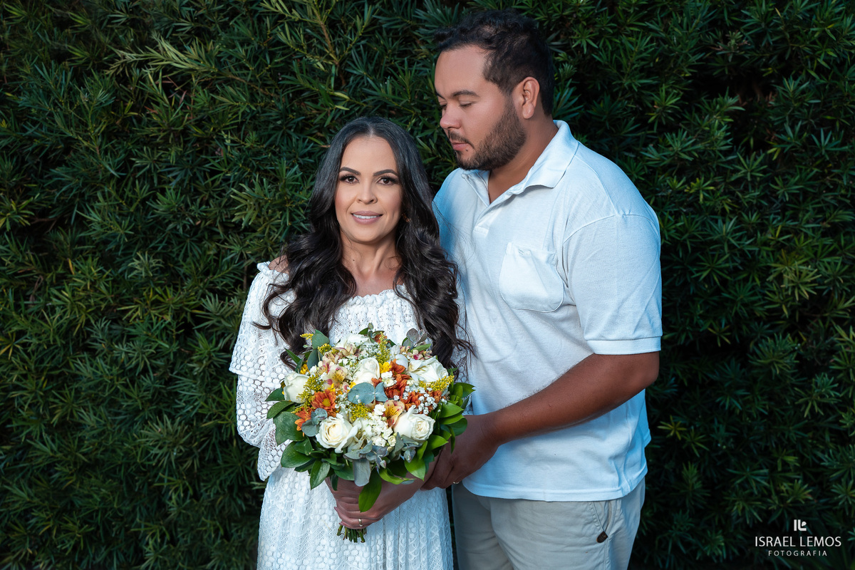 Fotografia de casamento com save the date Lucas e Flaviane 