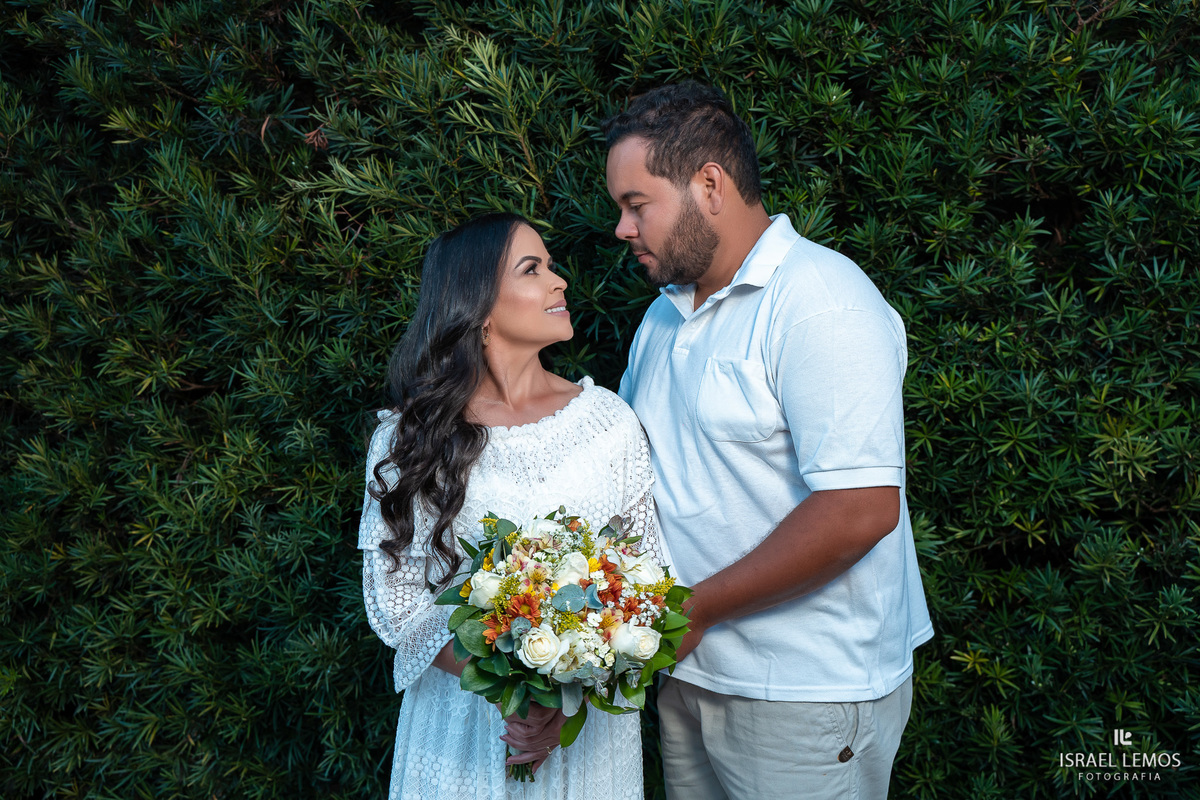 Fotografia de casamento com save the date Lucas e Flaviane 