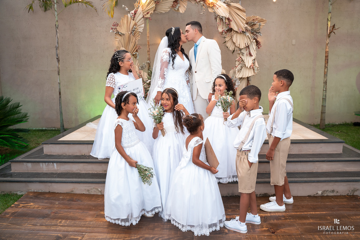 Fotografia de casamento no espaço Golden na cidade de Para de minas