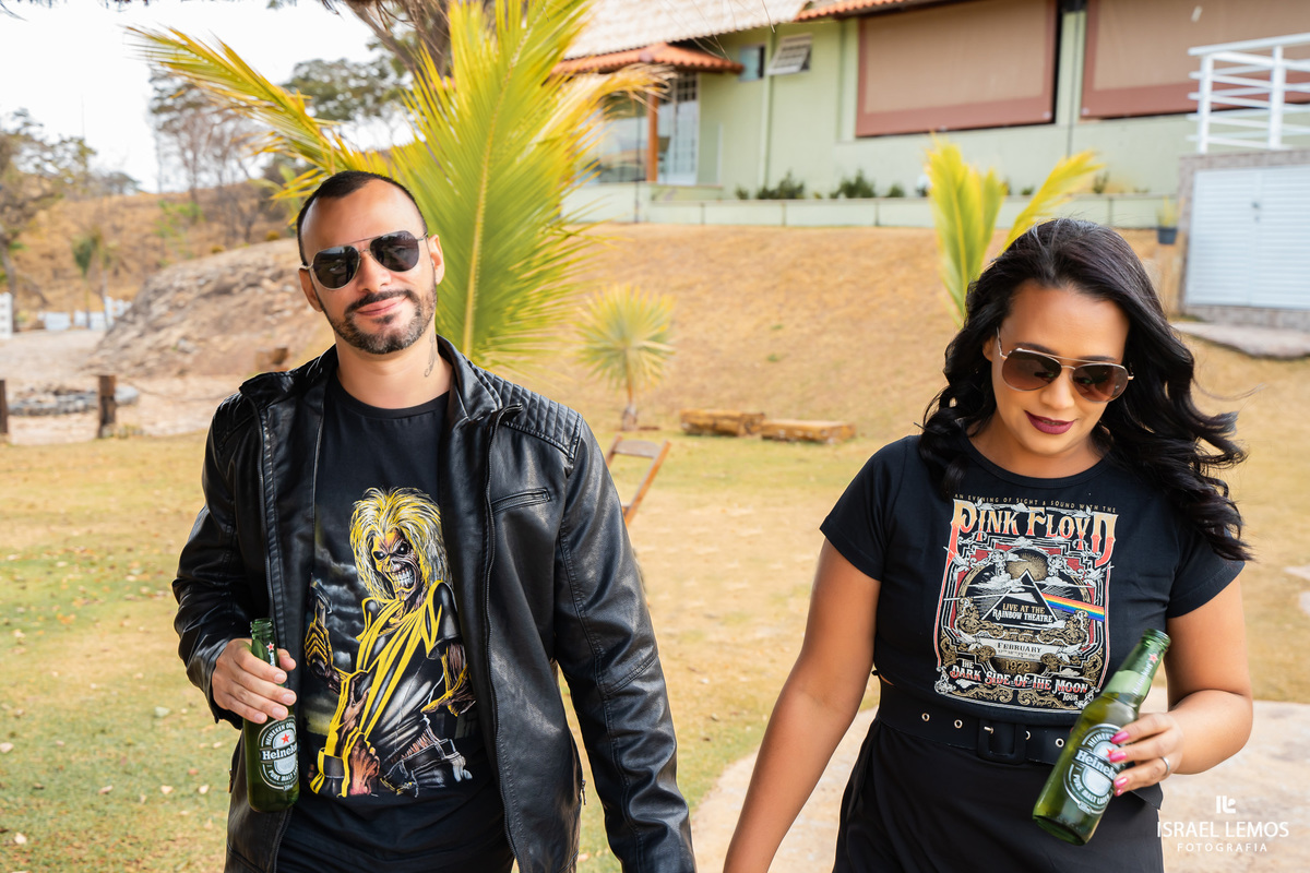 Casal faz ensaio rock and Roll em para de minas e fotografo de para de minas faz fotos lindas 