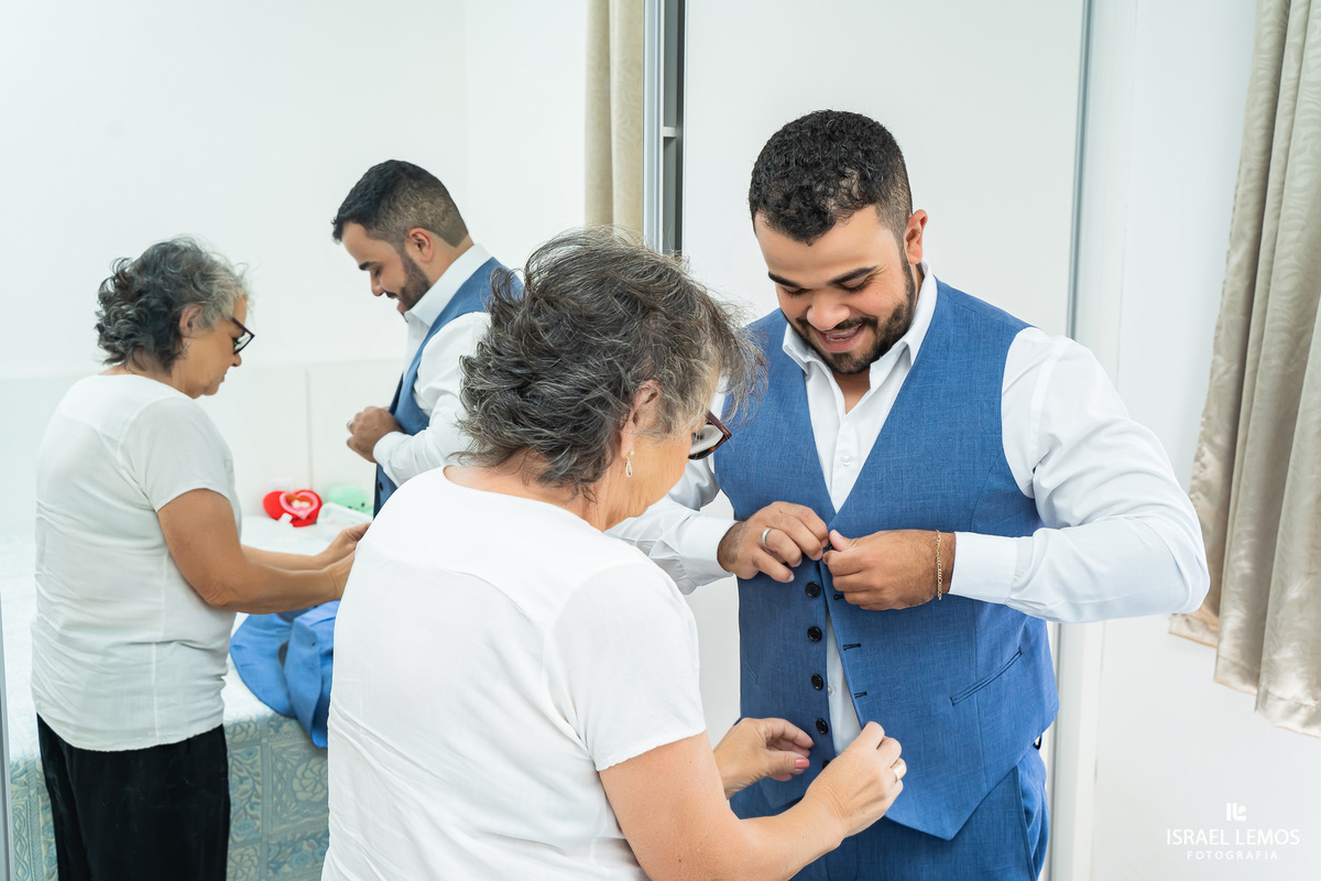 make de noivo em florestal