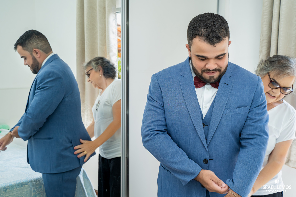 make de noivo em florestal