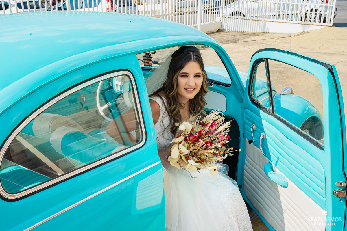 noiva chega de fusca