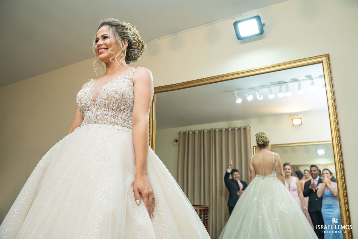 Fotografia de making of de noiva em para de minas 