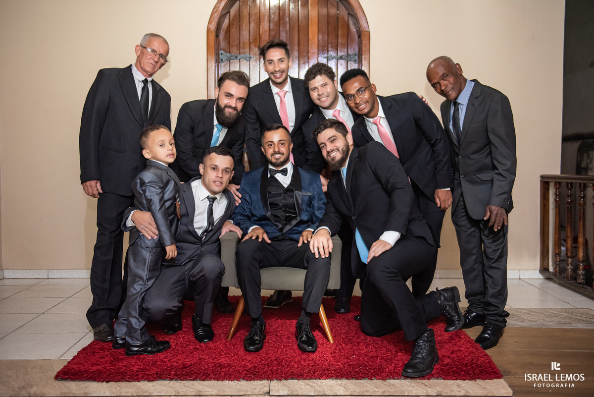 Fotografia de making of de noiva em para de minas 