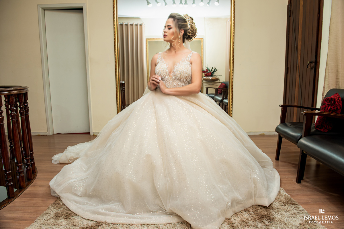 Fotografia de making of de noiva em para de minas 