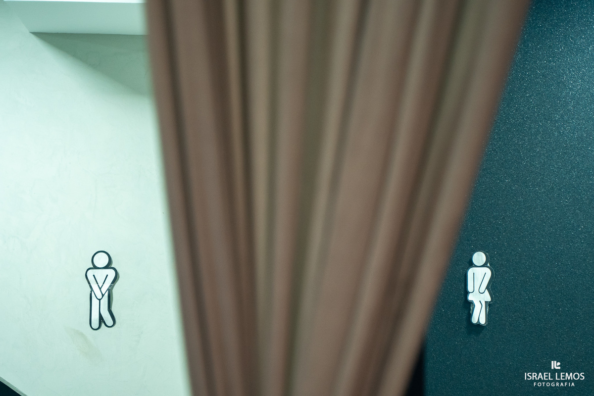 banheiro em casamento 