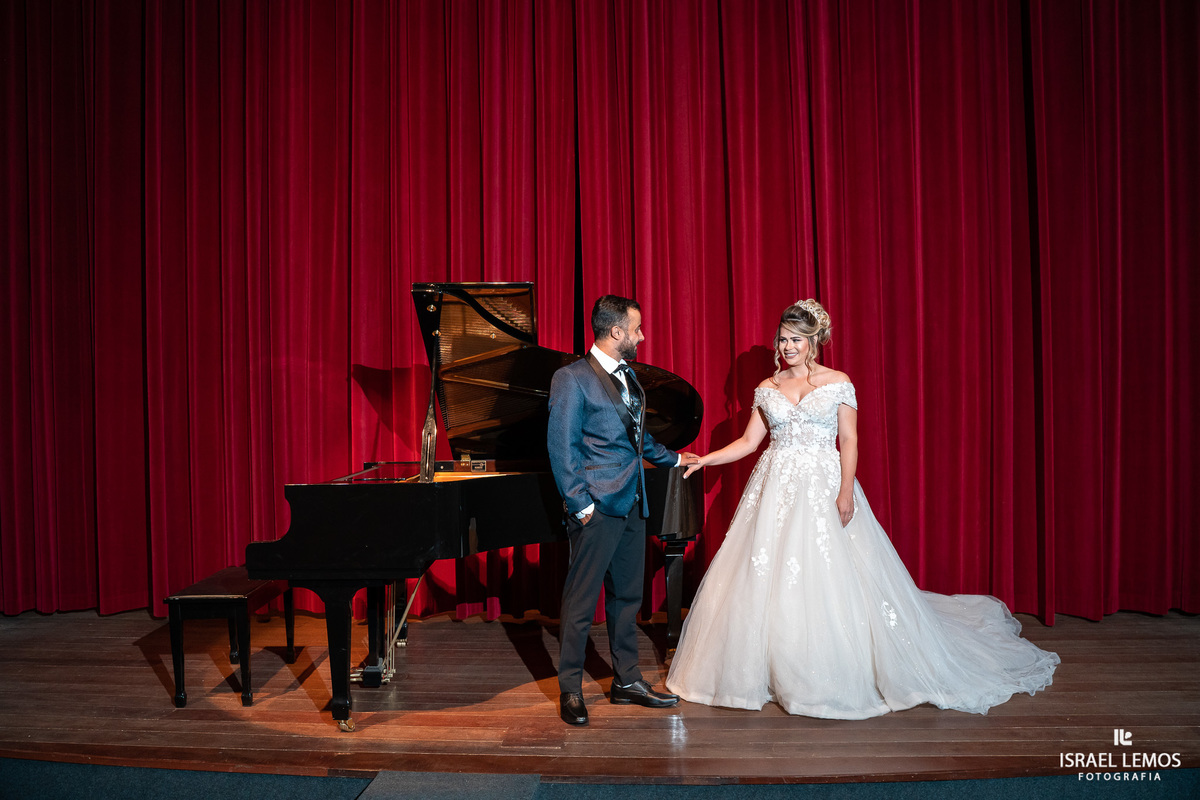 Fotografia de casamento em para de minas