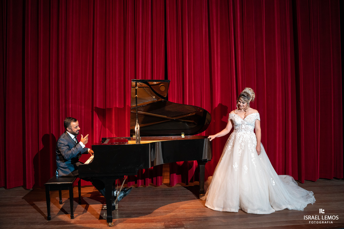 Fotografia de casamento em para de minas