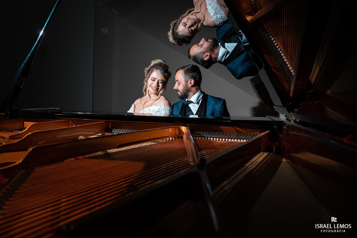 Fotografia de casamento em para de minas