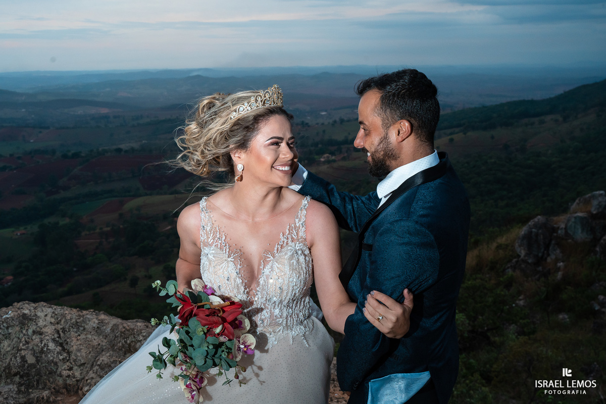 Fotografia de casamento em para de minas