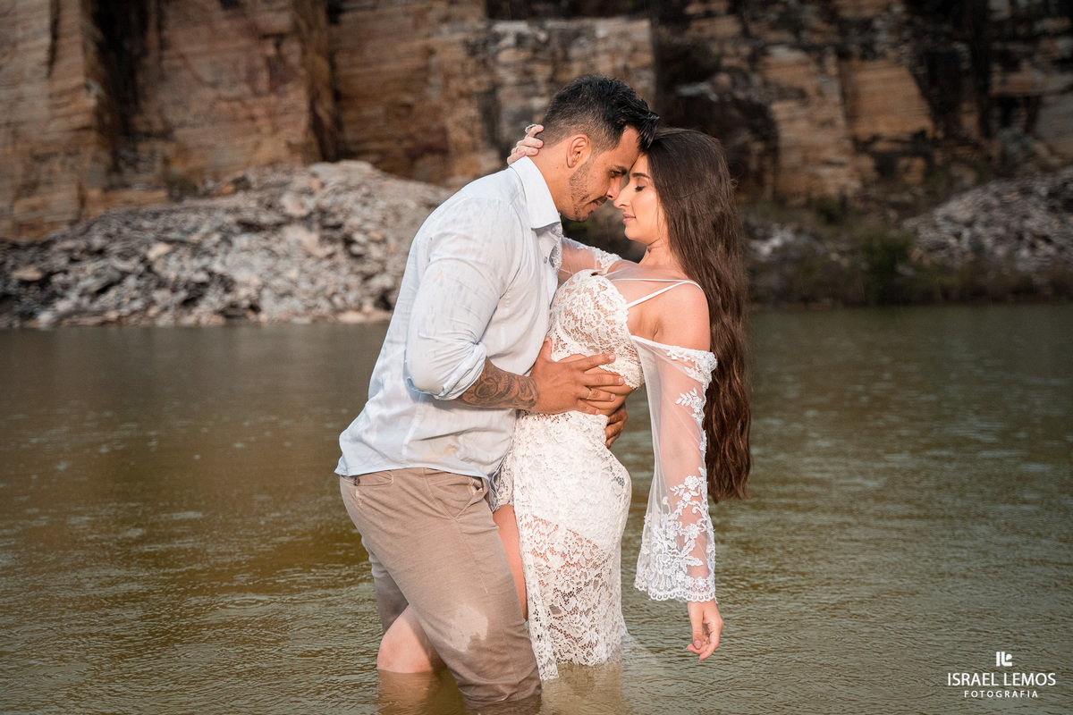 Fotografo na pedreira lagoa azul