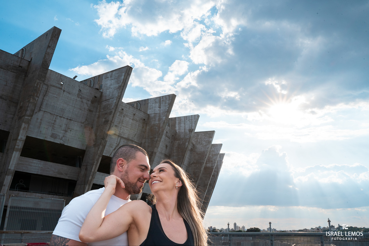 Fotografia de ensaio no estadio mineiro como. de atleticanos apaixonados por atlético mineiro fizemos fotosna esplanada no mineirao