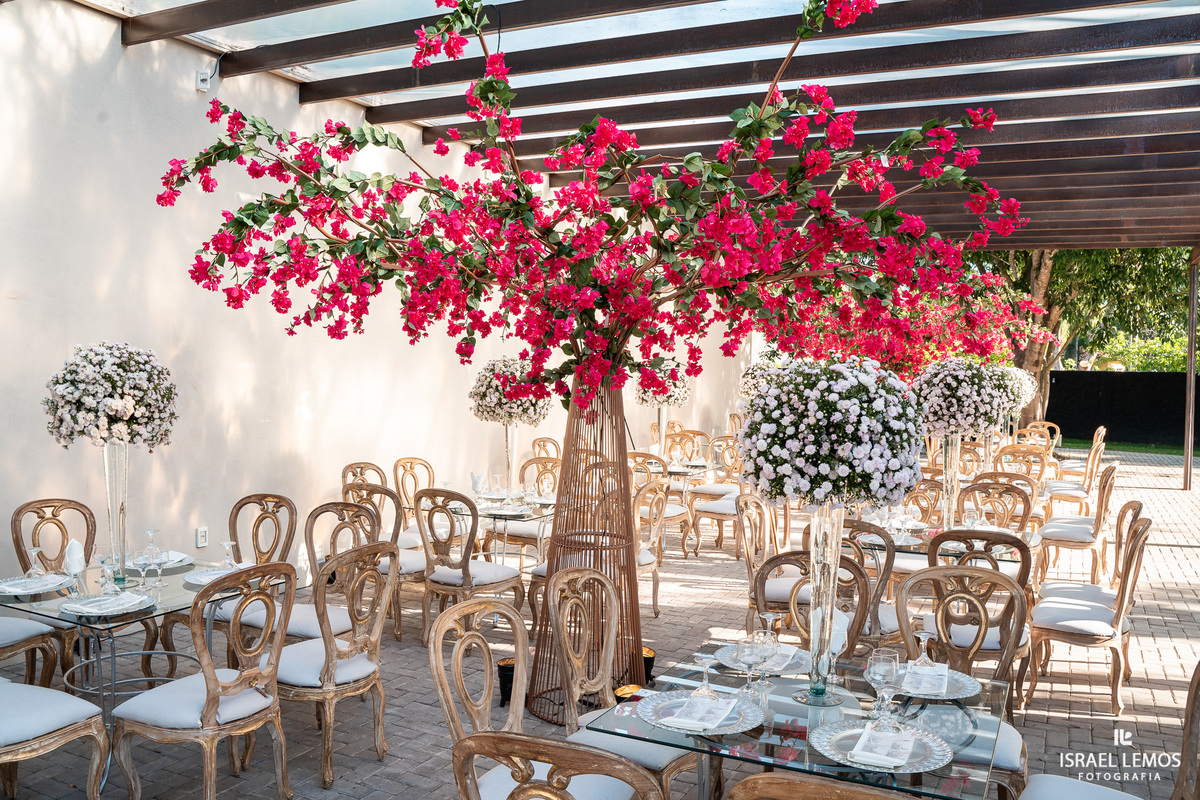decoração de casamento em pitangui feita pelo decorador Rafael nazar