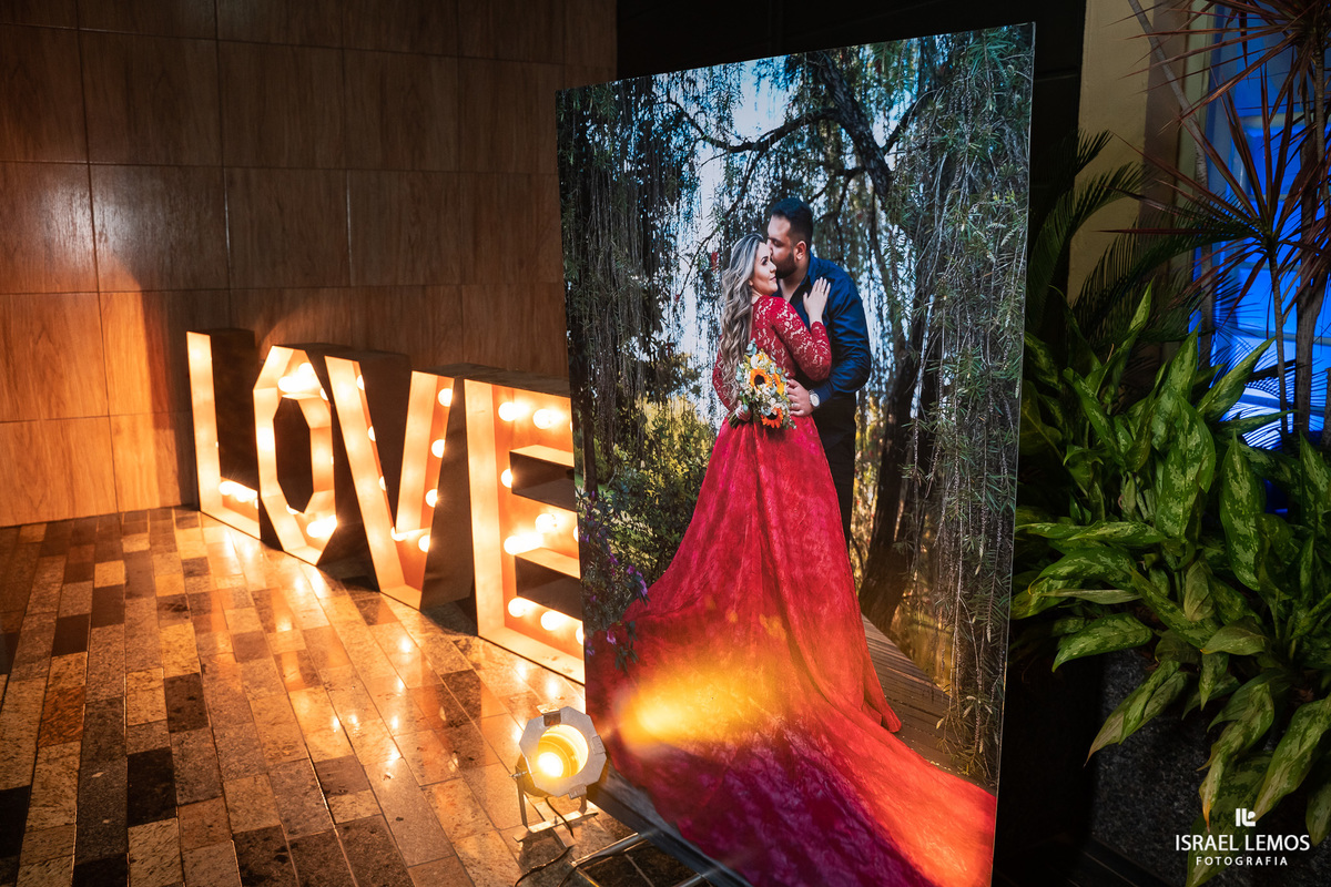 foto maior para a festa do casamento na Dila onde faze