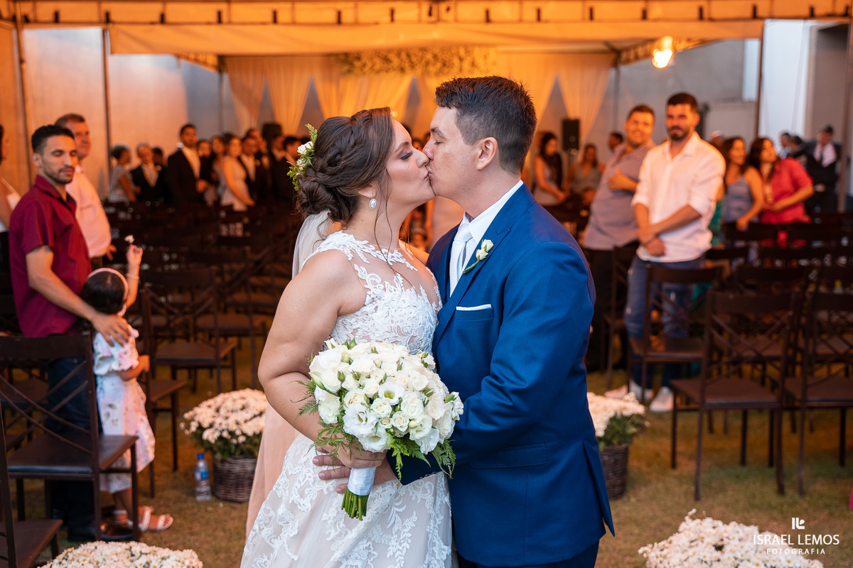 beijo do final do casamento