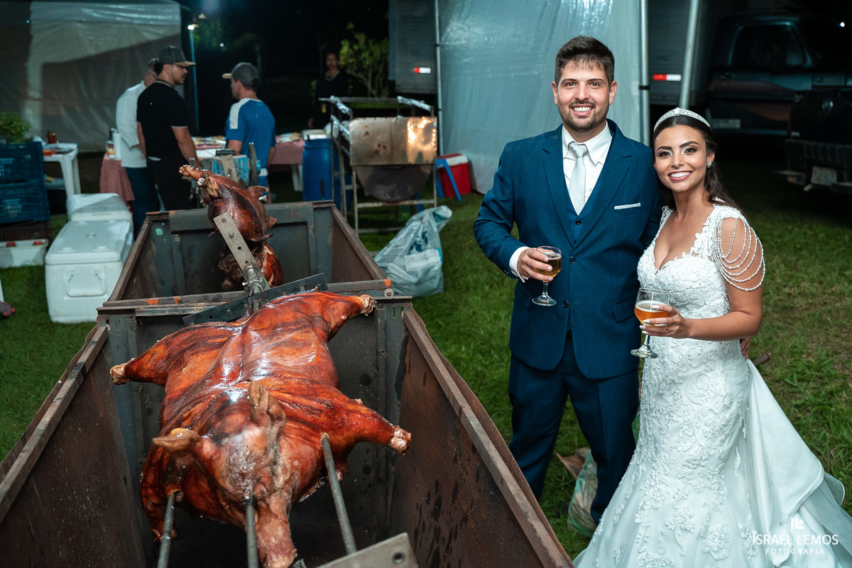 Recepção do casamento de vitor e ludimyla esse casal de veterinários fizeram a festa de casamento no coninho em inhaúma com fotos lindas Israel Lemos fotografo de casamento