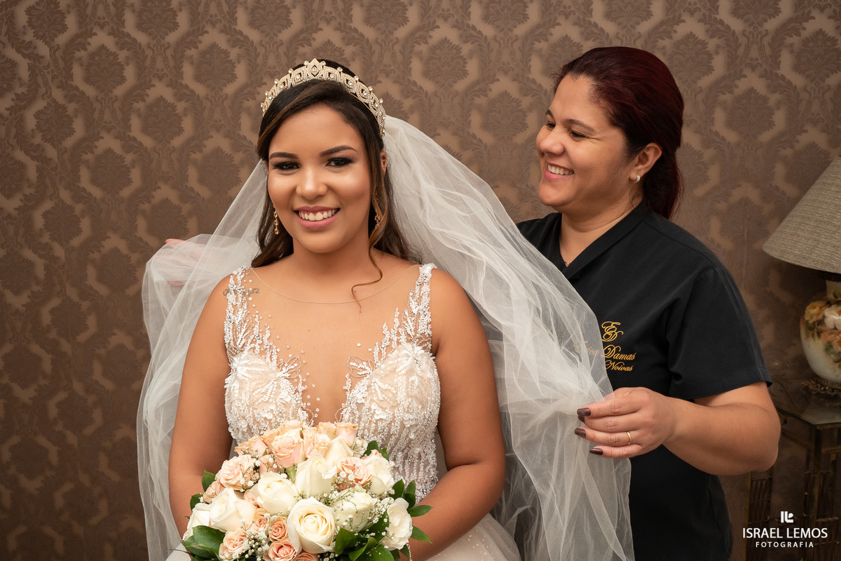 Fotografia de casamento em Para de minas Israel Lemos fotografo make da noiva Erica damas vestido de noiva