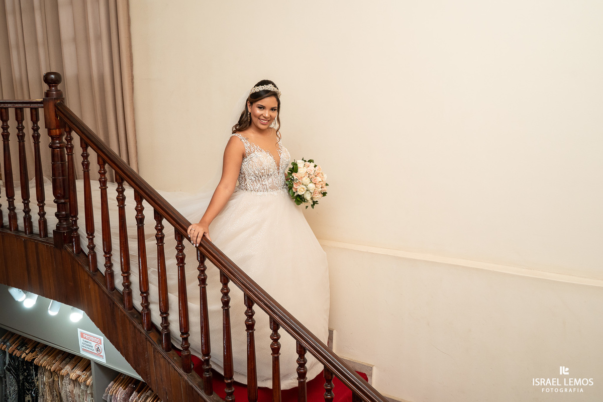 Fotografia de casamento em Para de minas Israel Lemos fotografo make da noiva Erica damas vestido de noiva