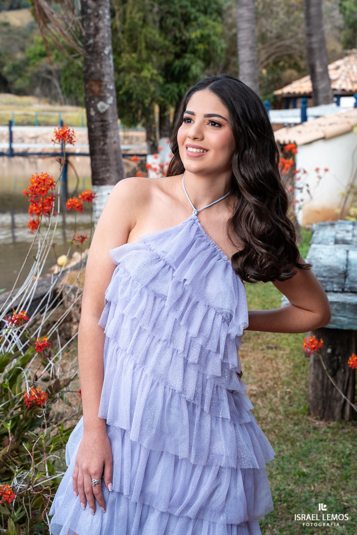 Fotografia de debutante de 15 anos em Para de minas fotos pelo fotografo paraminense Israel Lemos 