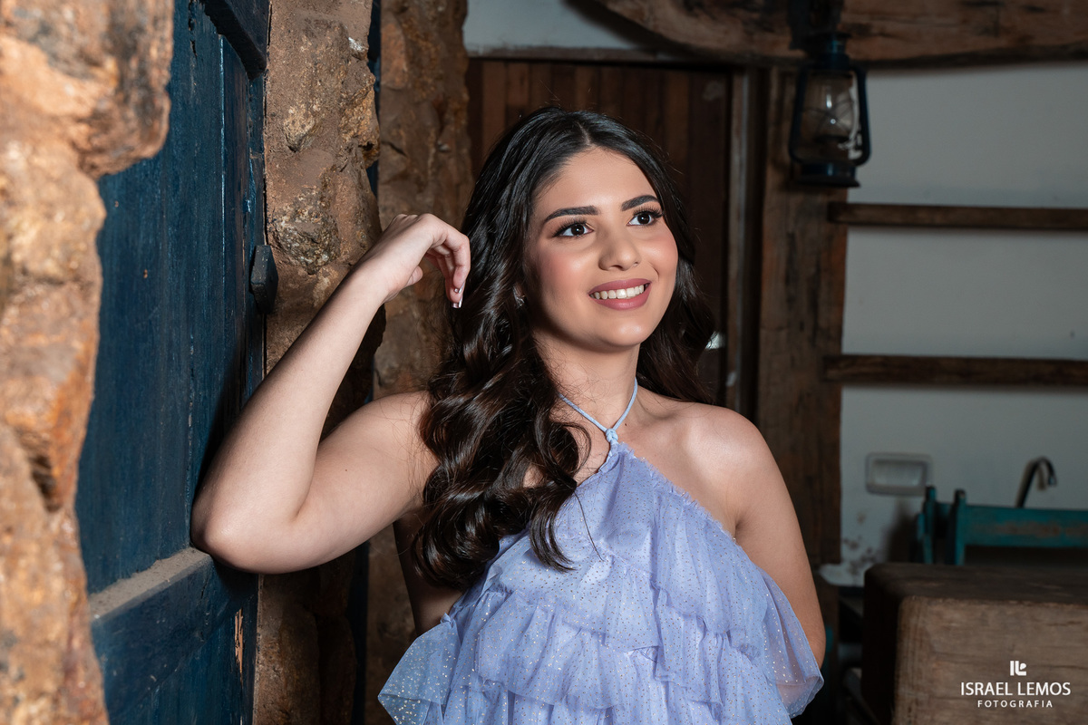 Fotografia de debutante de 15 anos em Para de minas fotos pelo fotografo paraminense Israel Lemos 