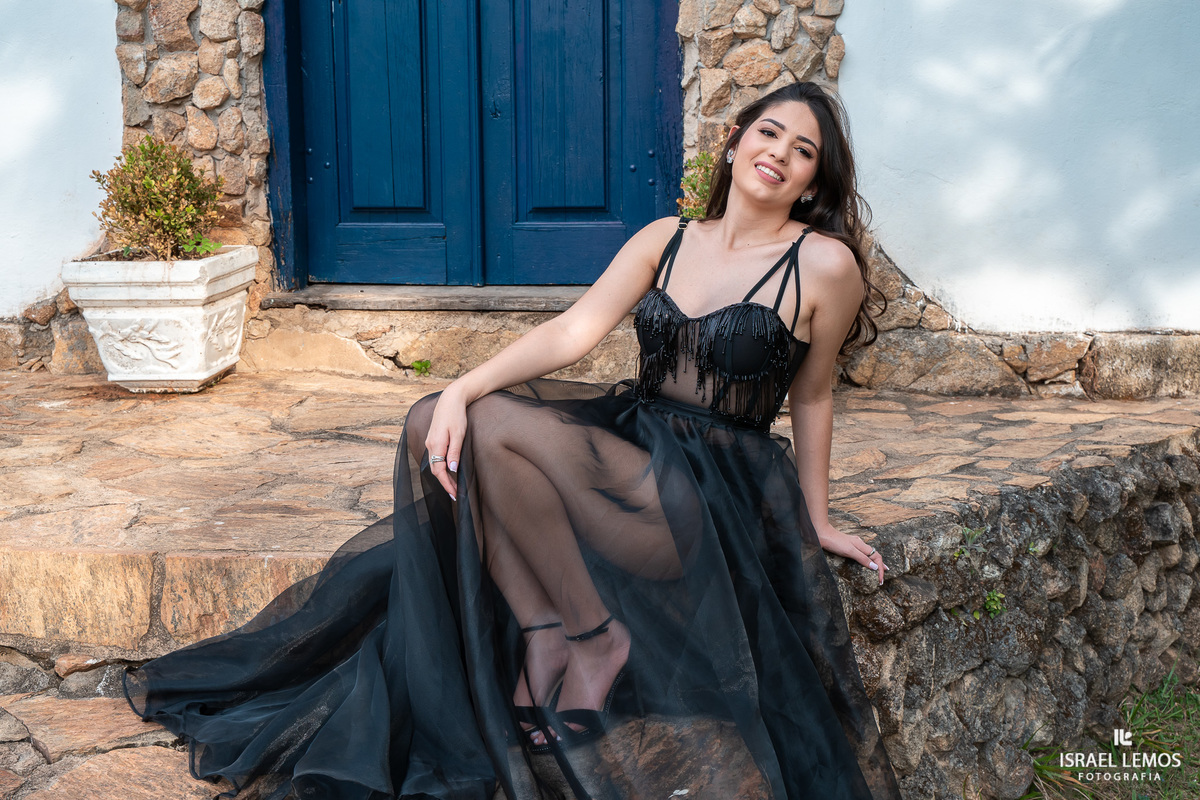 Fotografia de debutante de 15 anos em Para de minas fotos pelo fotografo paraminense Israel Lemos 