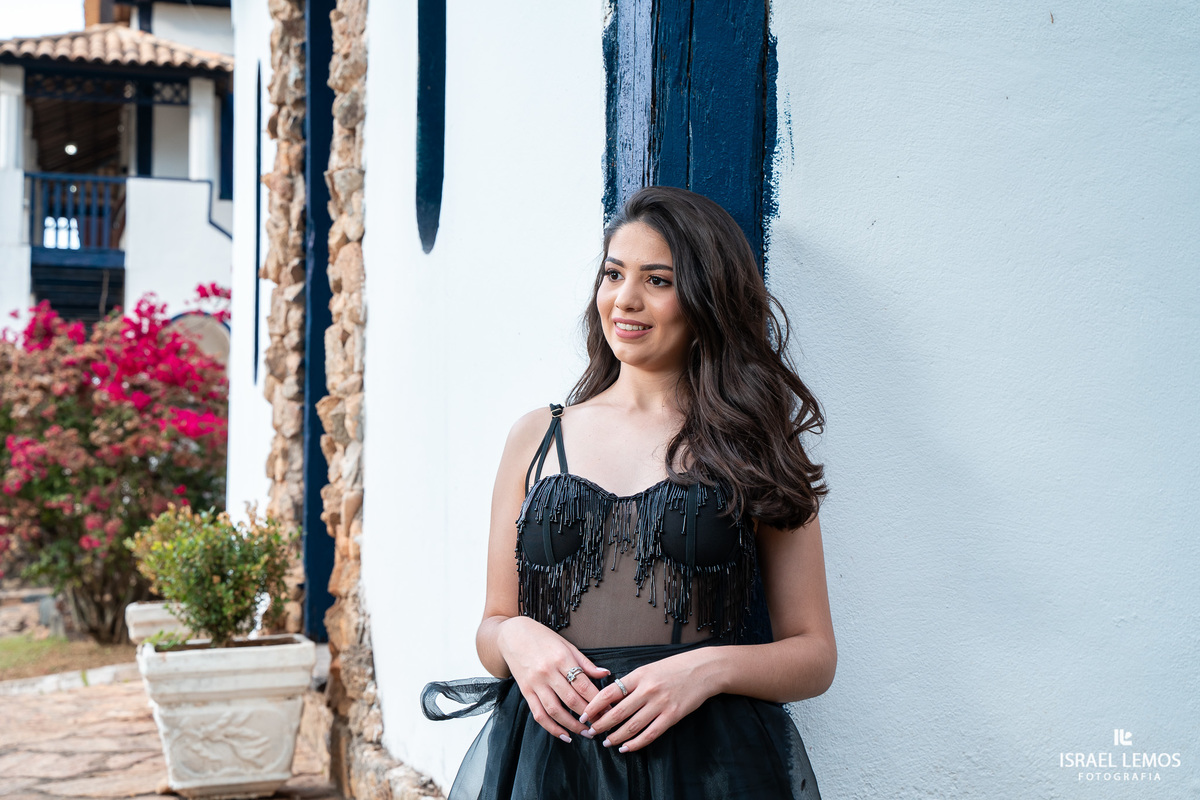 Fotografia de debutante de 15 anos em Para de minas fotos pelo fotografo paraminense Israel Lemos 
