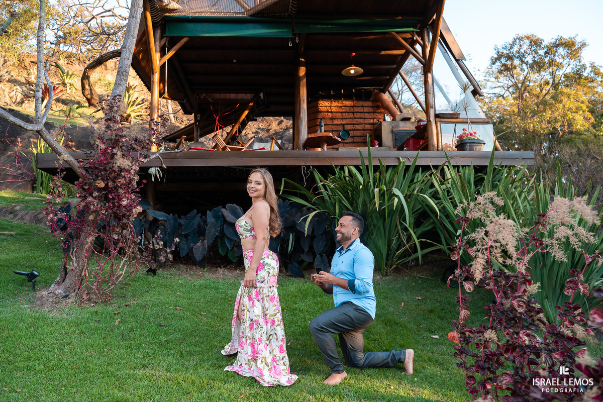 pedido de casamento no tipi da serra