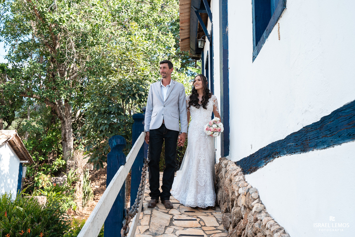 Fazenda cachoeira em florestal fotografia de casamento Israel lemos