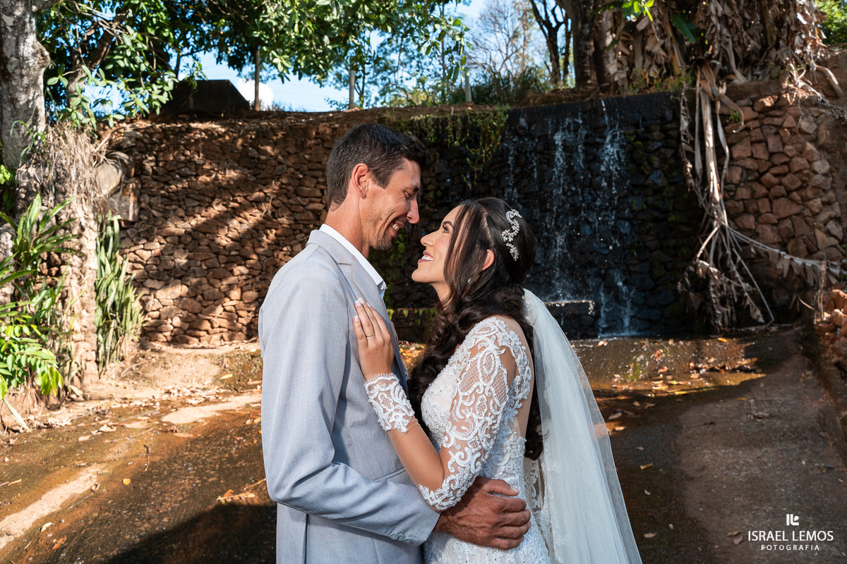 Fazenda cachoeira em florestal fotografia de casamento Israel lemos