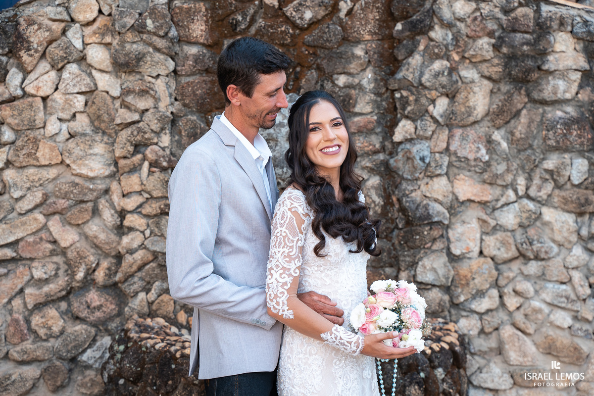 Fazenda cachoeira em florestal fotografia de casamento Israel lemos