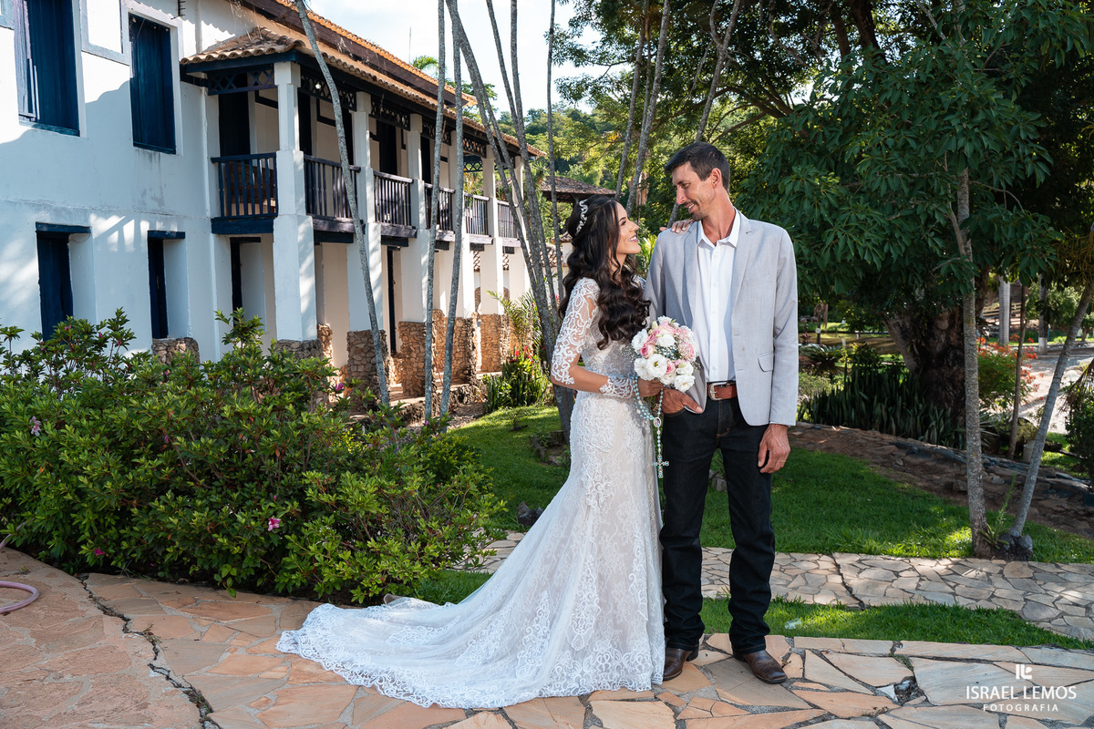 Fazenda cachoeira em florestal fotografia de casamento Israel lemos