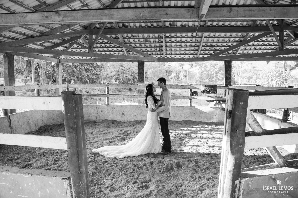 Fazenda cachoeira em florestal fotografia de casamento Israel lemos
