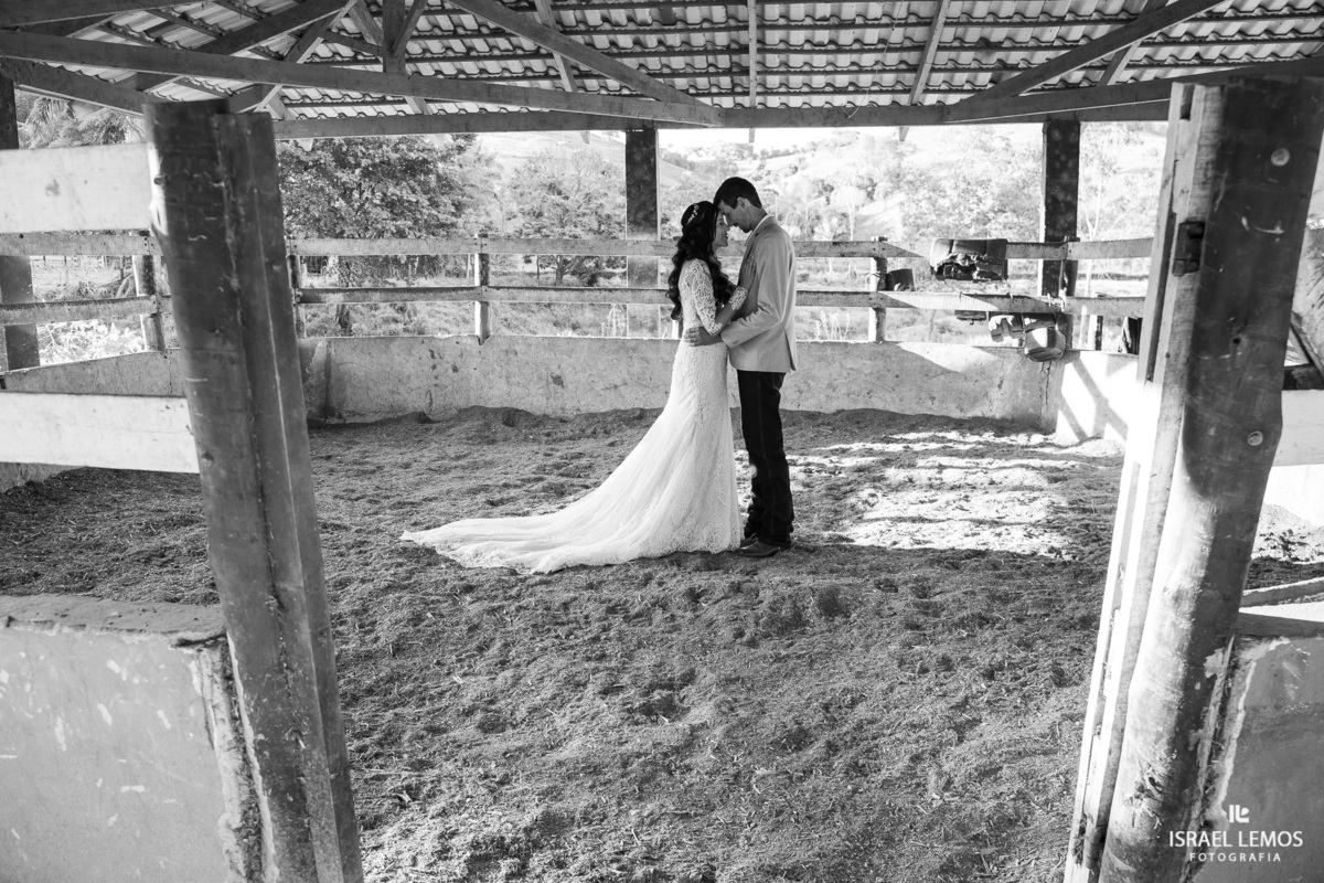 Fazenda cachoeira em florestal fotografia de casamento Israel lemos