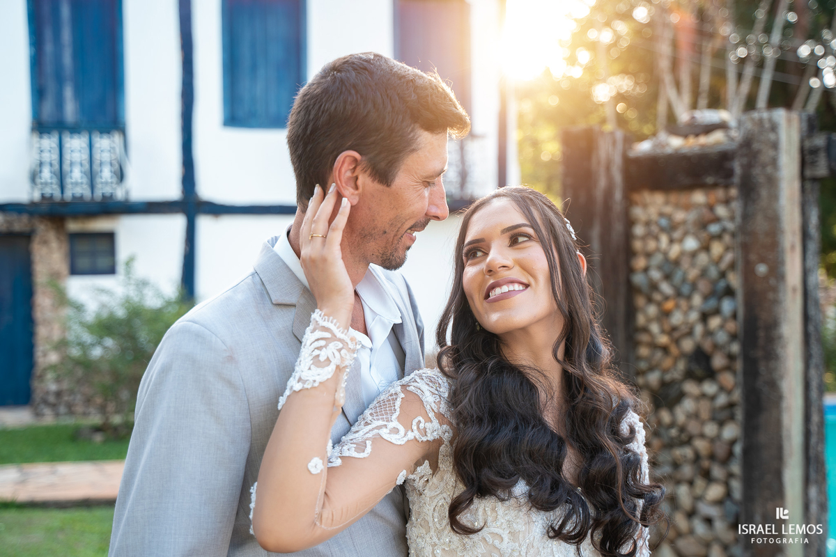 Fazenda cachoeira em florestal fotografia de casamento Israel lemos