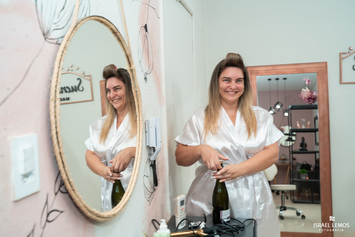 Maquigem ede noiva na cidade de Abaete fotografia de casamento pelo fotografo Israel Lemos Abaete
