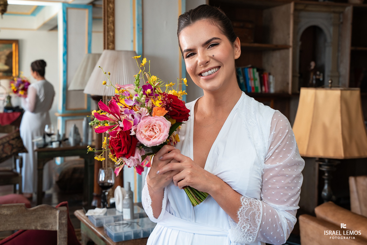 buque de noiva em ouro preto