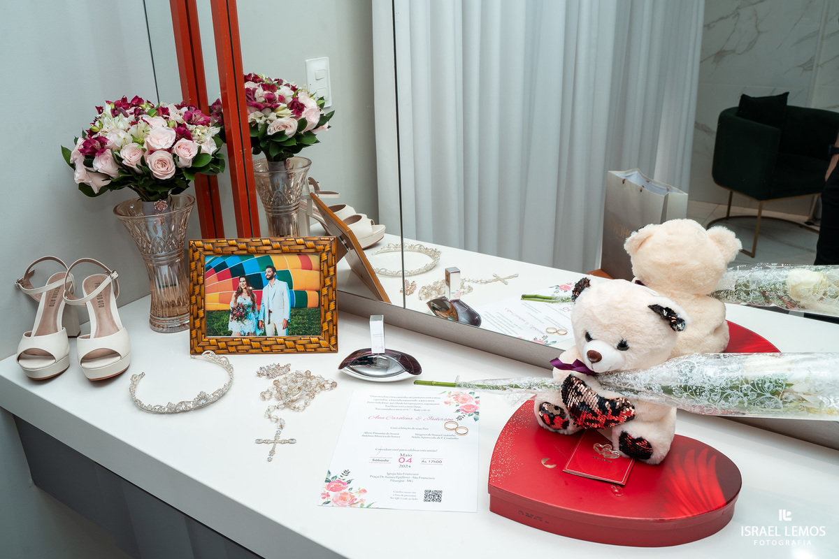 onde a noiva se arruma na cidade de Pitangui