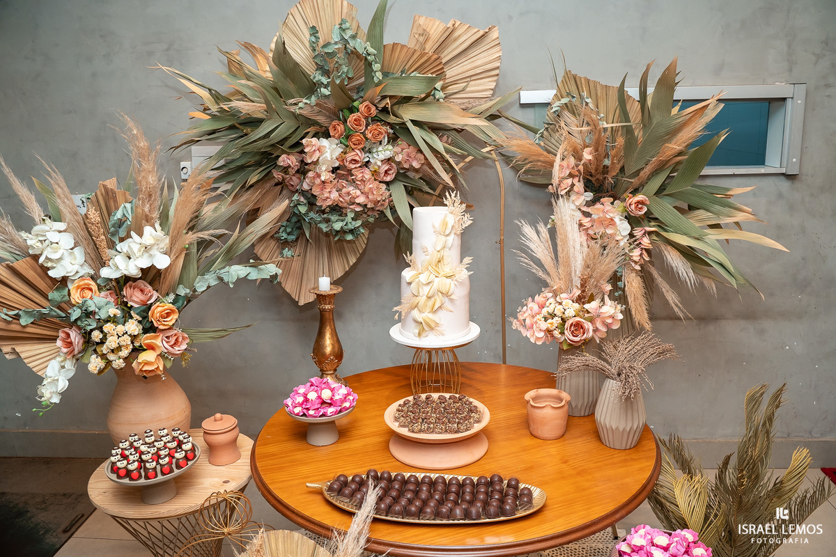 Recepção de casamento em Para dde minas