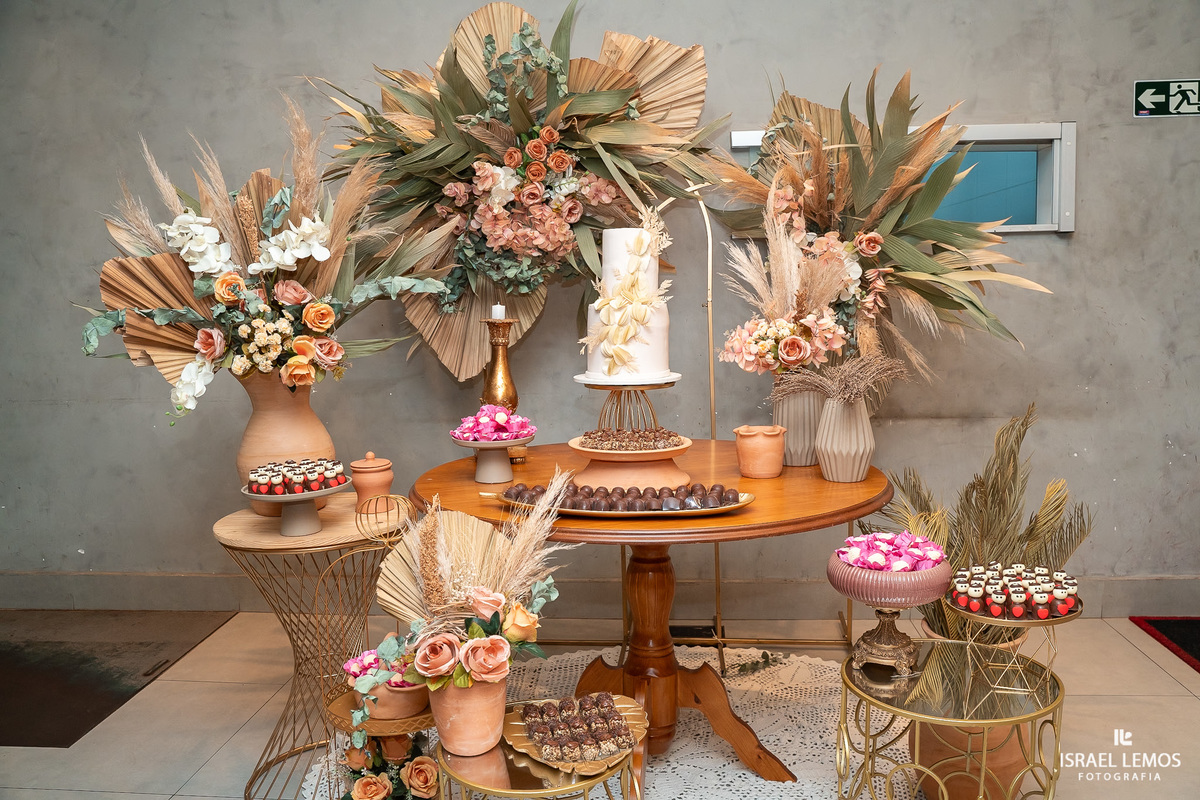 Recepção de casamento em Para dde minas