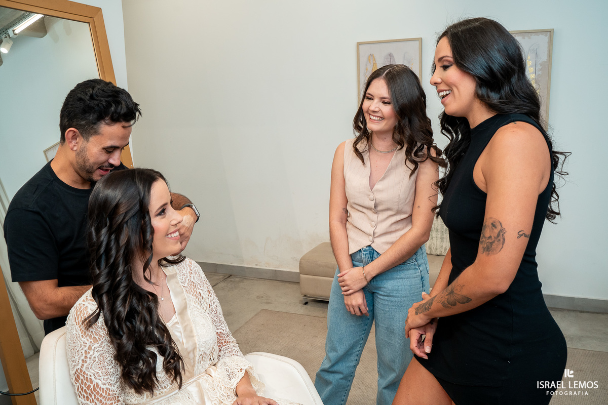 como fazer making of da noiva no espaco do maquiador se arrumando em Para de minas  com o fotografo Israel lemos fotografo de para de minas