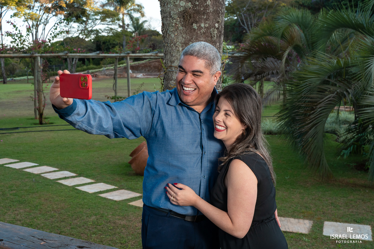 pais da debutante Lara Nayara e Pedro 