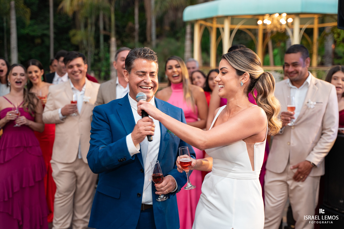 recepção festa de casamento Espaço Sanctuarium 