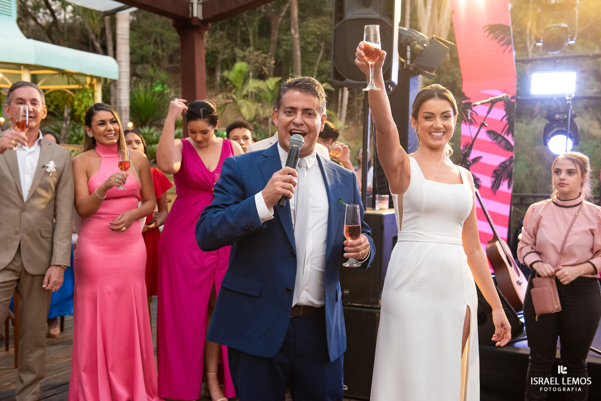 recepção festa de casamento Espaço Sanctuarium 