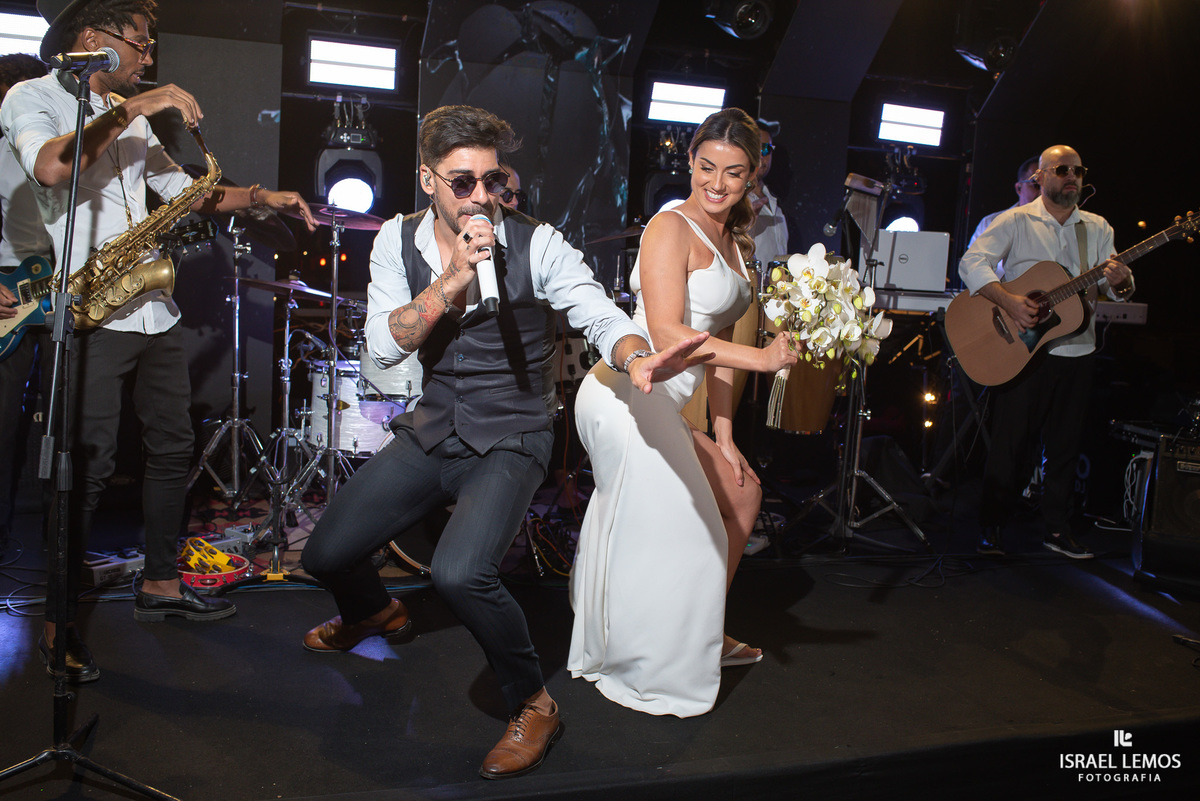 familia sertaneja fazem um super show em festa de casamento Espaço Sanctuarium 