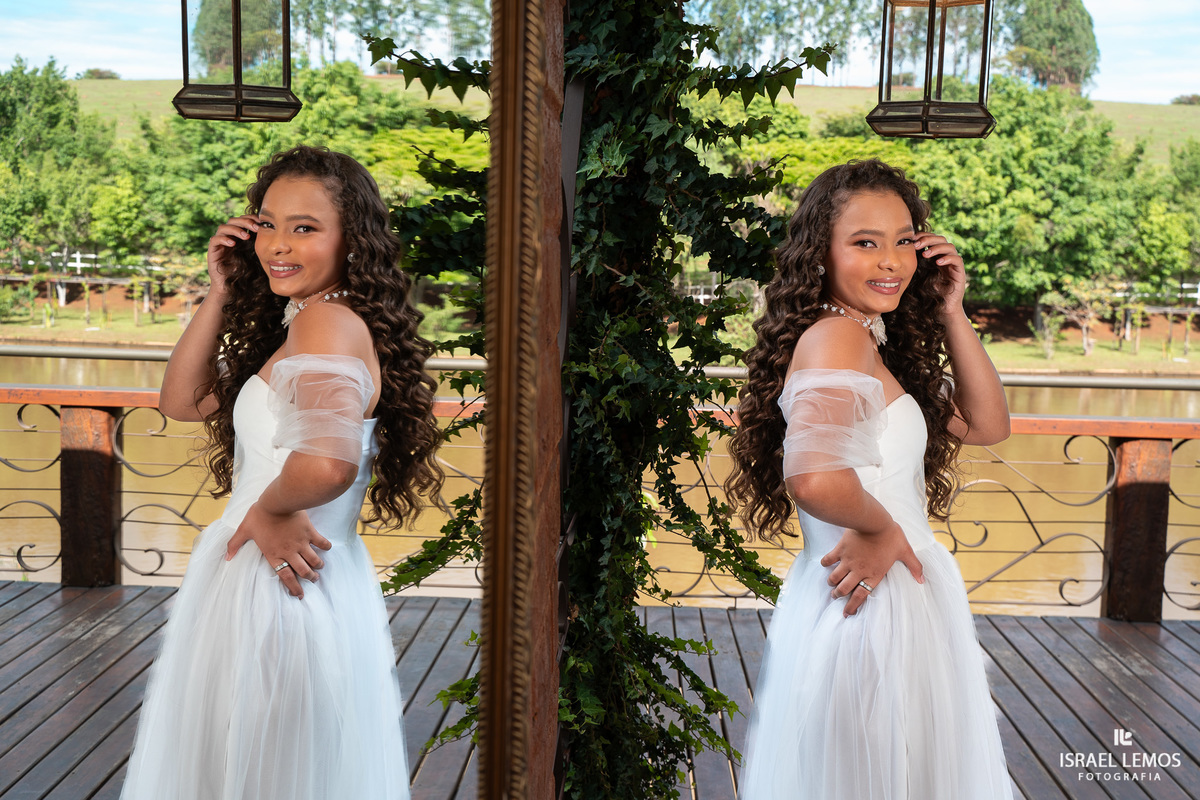 Fotografia de 15 anos debutante na cidade de Igaratinga pelo fotográfico Israel Lemos fotografo em Igaratinga 