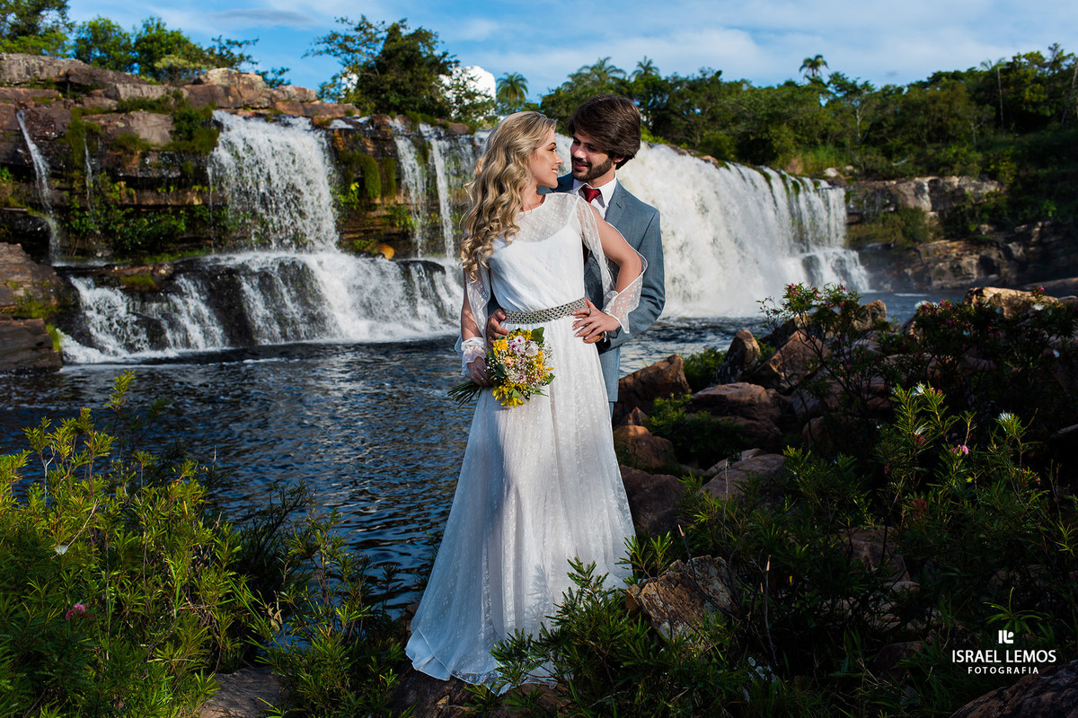 cachoeira grande na serra do cipo MG