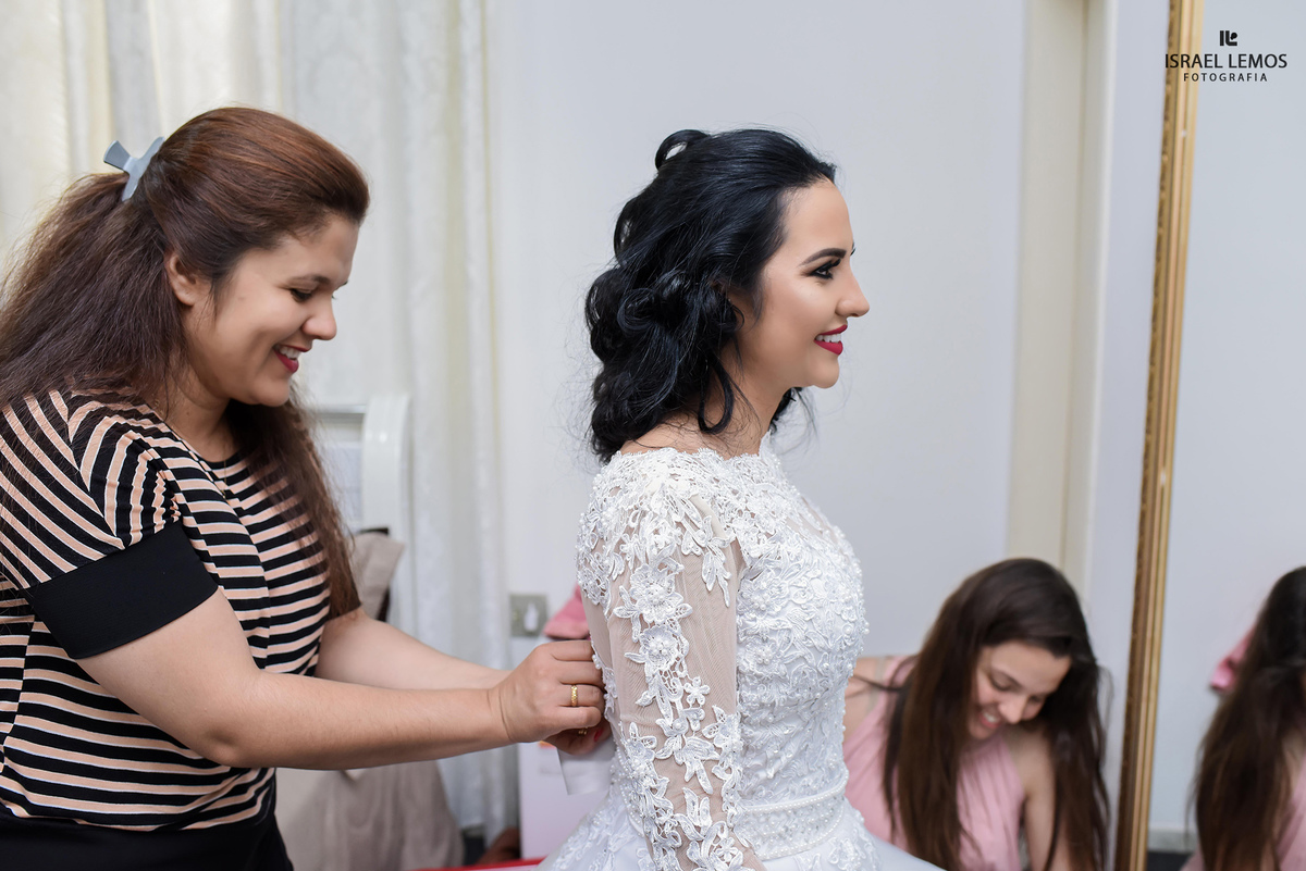 Maquiagem na novia na erica damas com larissa 