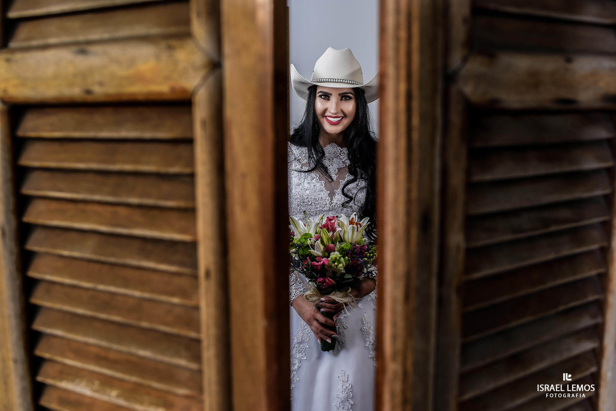 sorrido de noiva