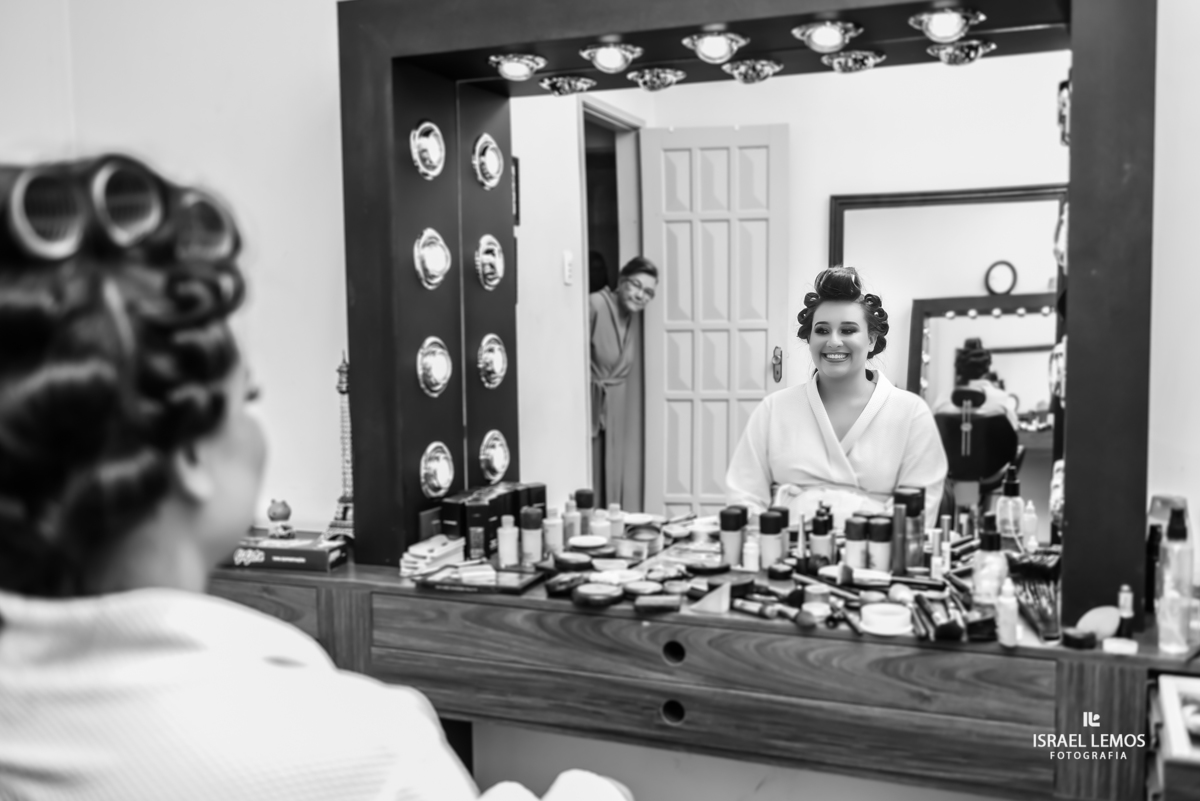 Noiva com a avo em Pitangui MG